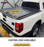 Couverture de benne rigide de haute qualité pour Ford Ranger T9, couvre-benne rétractable manuel, volet roulant, étanche, pour pick-up