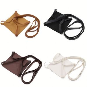 Durable Strong PU Leather Plant Hanger with <b>Hanging</b> Rope Square Design for Indoor/Outdoor Use Modern Style <b>Gardening</b> Accessories - Product Image 2