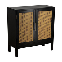 Vitrine étroite en bois moderne de haute qualité avec étagères et motifs décoratifs pour salon