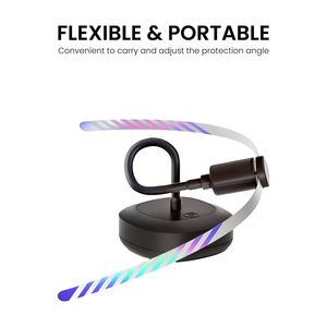 Ventilatore Portatile Ricaricabile Anti-Insetti e Zanzare con Pale Morbide per Tenere Lontani Mosche e Insetti - Product Image 4