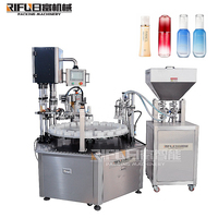 Machine de remplissage semi-automatique pour huile d'olive, sauce, boissons et liquides