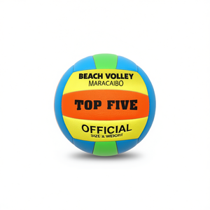 Pelota de Voleibol Playa Top Five Maracaibo PVC 280g 22cm Tamaño Oficial - Product Image 1