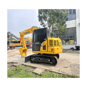 เครื่องขุดดิน usesd ของแท้7ตัน Komatsu PC70 PC 70-8เครื่องขุดสำหรับขายทอง95% มีประโยชน์ - Product Image 3