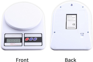Báscula Digital de Cocina para Alimentos de 10 kg, Báscula Electrónica de Vidrio Templado - Product Image 5