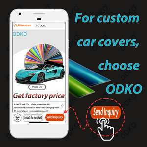 ODKO Film de protection TPU PPF à changement de couleur avec garantie anti-jaunissement, protection UV et IR, auto-réparateur, protection UV à 99%, pièces intérieures automobiles - Product Image 4