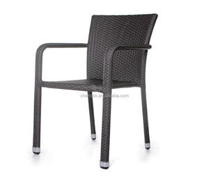 Sillas de ratán para patio de jardín, silla de comedor de mimbre tejida apilable, sillón clásico barato - Product Image 1