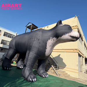 Oso Negro Inflable Gigante para Decoración de Zoológicos, Muñeco de Oso Negro para Ideas de Fiestas y Juguetes Personalizados de Oso Negro - Product Image 2
