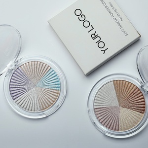 Palette <span class=keywords><strong>de</strong></span> <span class=keywords><strong>contour</strong></span> et d'enlumineur pressé 5 couleurs 13g, poudre vegan haute pigmentation, maquillage éclaircissant pour le visage, marque privée - Product Image 4