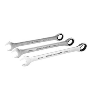 CRV Steel 12-Piece Double End Metric Ratcheting Combination <strong>Wrench</strong> OEM <strong>Set</strong> - Product Image 2