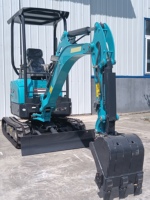 Mini pelle à godets haute efficacité YHMG 18 de 1,6 T, 1,8 T, 2 T, 2 tonnes, mini excavatrice pour usage domestique