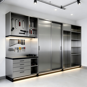 <span class=keywords><strong>Vitrine</strong></span> à bijoux haut de gamme en verre trempé avec éclairage LED pour l'affichage de colliers et de bagues - Product Image 1