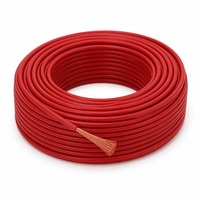 JHJD BVR 4mm² Mehradriges Kupferkabel PVC-Isoliert 450/750V Hohe Leitfähigkeit Flexibler Einzeladerdraht für Gebäudeelektrik