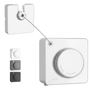 En stock Corde à <span class=keywords><strong>linge</strong></span> rétractable murale pour <span class=keywords><strong>le</strong></span> séchage du <span class=keywords><strong>linge</strong></span> à l'intérieur et à l'extérieur avec corde de 4.2m - Product Image 4