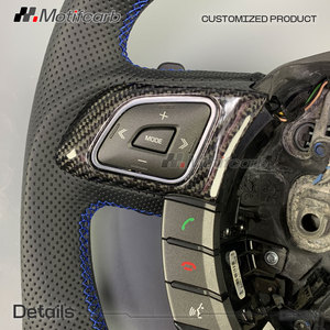 Volant sport personnalisé en fibre de carbone véritable pour Land Rover Range Rover Evoque 1ère génération Pure SE HSE Dynamic 2012-2019 - Product Image 4