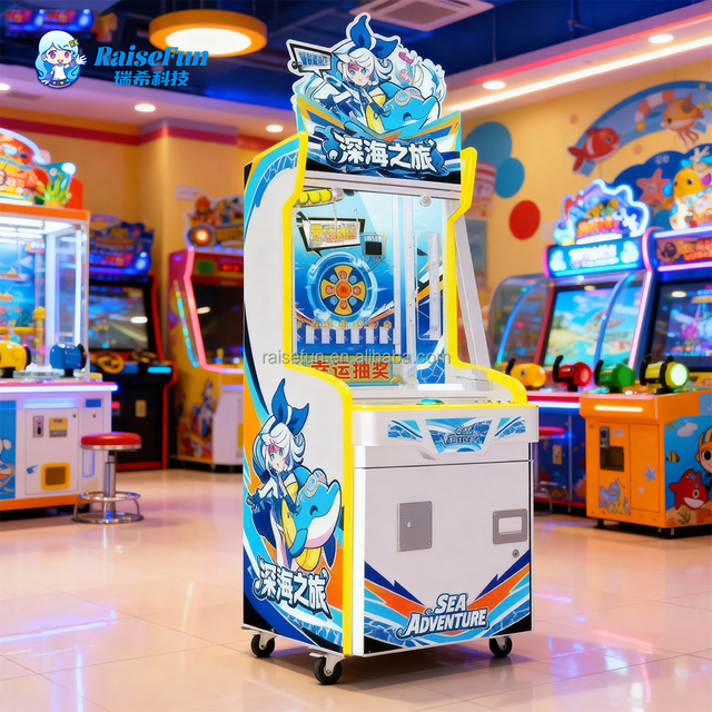 High Profit Coin Dropping Game Machine Lottery Prize Redemption Redemption Ticket Arcade Machine Lottery Machine for Game Center