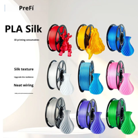 Consommables d'impression 3D en soie monocouleur PLA Soie 1KG Imprimante 3D Monochrome Soie rose Filament 3D pour imprimante 3D FDM