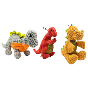 Оптовая продажа, сделано в Китае, игрушка для домашних животных, Жевательная хлопковая интерактивная игрушка-Динозавр для домашних животных - Product Image 5