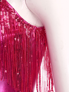 Womens Professtionsl <b>Dance</b> Vintage 70s 80s Disco <b>Dance</b> Jumpsuit Long <b>Pants</b> Metallic Shiny Rompers For Stage Clubbing Parties - Product Image 3