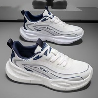Chaussures de sport pour hommes, modèle printemps 2026, PU imperméable, ultra-légères, amortissantes, semelle souple, tendance, EVA