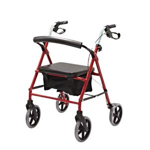 Economic Light Weight 4 Wheel <b>Rollator</b> <b>Walker</b> with Seat and Basket Disc Brake - Product Image 5