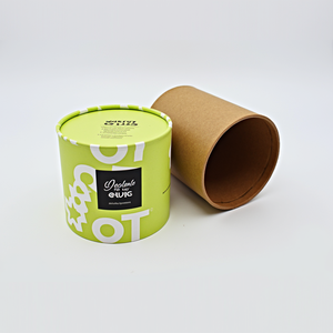Custom Printed Biodegradable Cylinder Paper Tubes Cosmetic Packaging Kraft Paper Core Tube <b>Round</b> Cardboard <b>Boxes</b> - Product Image 5