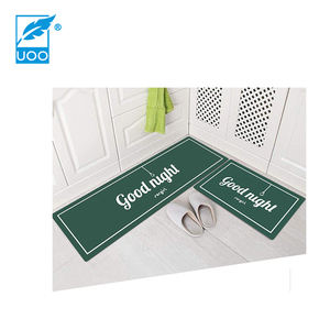 Logotipo personalizado Neopreno moderno Antideslizante Alfombrilla de cocina Accesorio de goma lavable - Product Image 6