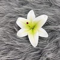 YOPIN-1710 Großhandel Hochzeit dekorative künstliche 3D-Druck Latex Lily Flower Head