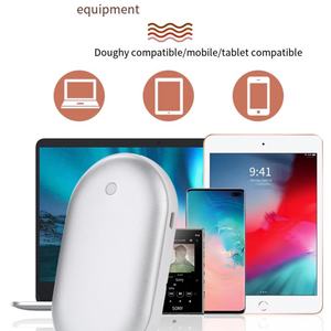 Calentador de Manos y Banco de Energía Portátil 2 en 1, 5000mAh, USB, Recargable, Mini Calentador de Manos y Banco de Energía, Oferta 2024 - Product Image 3