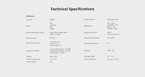 Módulo GNSS Siyi M9N con controlador de vuelo, interruptor de seguridad con zumbador, filtro antiinterferencias LNA+SAW, indicador GPS/GNSS - Diseño de plástico - Product Image 2
