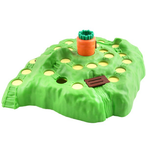 Jeu de société Xinhen : Dames, Aventure pour enfants, Piège, Défense du radis, Course de lapins, Échecs amusants - Product Image 5
