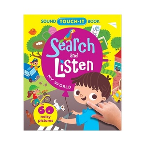 Libro Interactivo Educativo Personalizado para Niños con Tapa Dura, Sonidos <span class=keywords><strong>de</strong></span> Animales y <span class=keywords><strong>Canciones</strong></span> en <span class=keywords><strong>Inglés</strong></span>, Recargable por USB-C - Product Image 1
