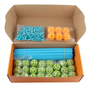 Versátil modular tenda castelo construção brinquedo DIY interior exterior ABS plástico frisado blocos de construção infantil 85PC - Product Image 5