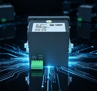 Medidor de Energía Eléctrica Monofásico CA EASTSONG ES96-I, 96x96mm, LED Rojo Digital, IP65, Panel Ignífugo, Amperímetro, RS485 Modbus, Precisión 0.5