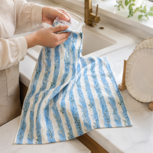 Paño de Cocina 100% Algodón Estampado con Borde Cosido para Venta al por Menor, Regalos, Textiles y Suministro para Compradores de Boutiques - Product Image 1