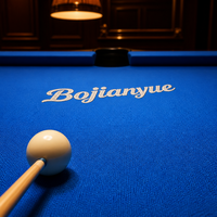 Kit de remplacement de tissu de couverture de table de billard gris professionnel avec bandes de coussin pour club