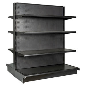 <span class=keywords><strong>Étagère</strong></span>s de présentation robustes en acier pour supermarchés et magasins d'alimentation, rayonnages gondoles pour magasins généralistes - Product Image 3