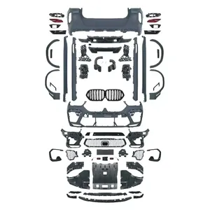 Kit carrozzeria per <span class=keywords><strong>BMW</strong></span> <span class=keywords><strong>X6</strong></span> <span class=keywords><strong>G06</strong></span> aggiornamento modificati in X6M stili Body kit paraurti anteriori e posteriori 1:1 Design accessori auto - Product Image 4