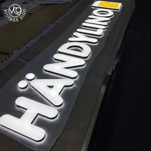 Factory Direct Sign Bases Led Light For Different Logos 3d Illuminated Acrylic Letters