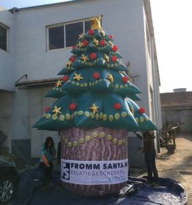 شجرة عيد الميلاد القابلة للنفخ عالية الجودة للكريسماس في الهواء الطلق ، شجرة عيد الميلاد الخضراء القابلة للنفخ - Product Image 2