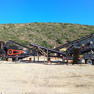Broyeur de pierres mobile Fabricant de <span class=keywords><strong>d</strong></span>échets de construction Machine à béton Station de concassage à marteaux mobile - Product Image 5