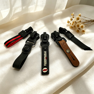 Tête de fermeture éclair métallique populaire à finition mate, curseur en alliage antirouille pour vestes décontractées, manteaux et accessoires vestimentaires à usage quotidien - Product Image 3