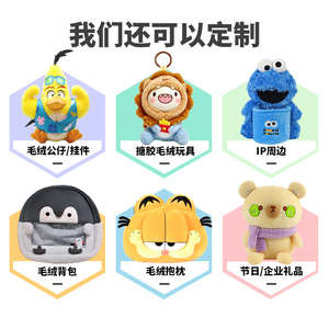 Juguetes de peluche personalizados, muñecos de mascotas IP para regalo juvenil con diseño de muestra, OEM, ODM - Product Image 4