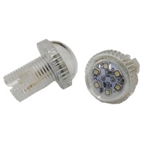 Lámpara de color cambiante Rgb preprogramable E14 AC24V 26MM efectos automáticos Luz de punto Led para parque de atracciones de carnaval al aire libre