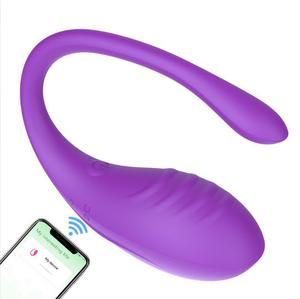 Juguete Sexual con Forma de Huevo de Silicona para Mujeres, con Control Remoto Inalámbrico por Bluetooth a través de Aplicación - Product Image 2
