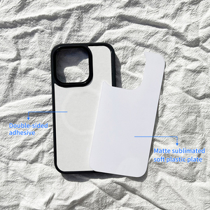 Ốp điện thoại TPU tùy chỉnh in chuyển nhiệt 2D, hỗ trợ sạc không dây từ tính, dành cho iPhone 15 14 13 Pro Max, phong cách Ins - Product Image 5