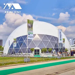 Grote Geodetische Glas Dome Tent Voor Event Glamping Restaurant Iglo Dome Tent Voor Evenement