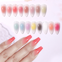 Vernis à ongles en gel Pat Pat HS Custom HEMA Free 5G, 16 couleurs, effet dégradé, haute pigmentation, pour salon de manucure professionnel