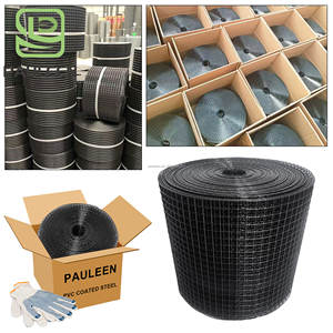 Malla de Alambre Recubierta de PVC Negro Sólido, Red para Pájaros, Protección contra Insectos, Pantalla para Paneles Solares, Barrera Anti-Pájaros - Product Image 2