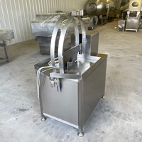 Fabrieksdirecte verkoop Elektrische Kokosnoot Halve & Schil Snijmachine met Motor Hoge Efficiëntie 304 RVS