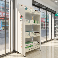 Présentoir de Vente au Détail 4 Niveaux Personnalisé Tendance 2026 pour Produits de Santé et Beauté, en Acier Robuste de 1,2 mm, Vente Directe Usine
